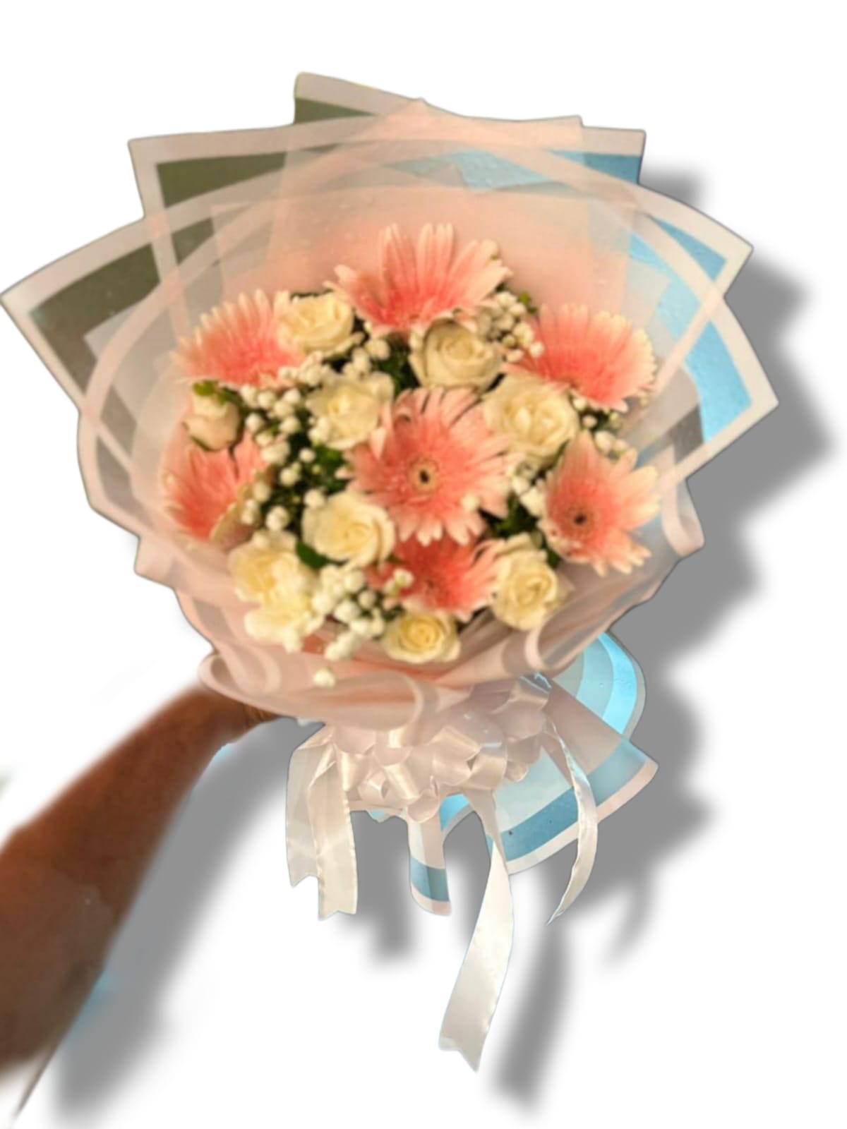gerbera and rose bouquet in dhaka-flower gift-bd