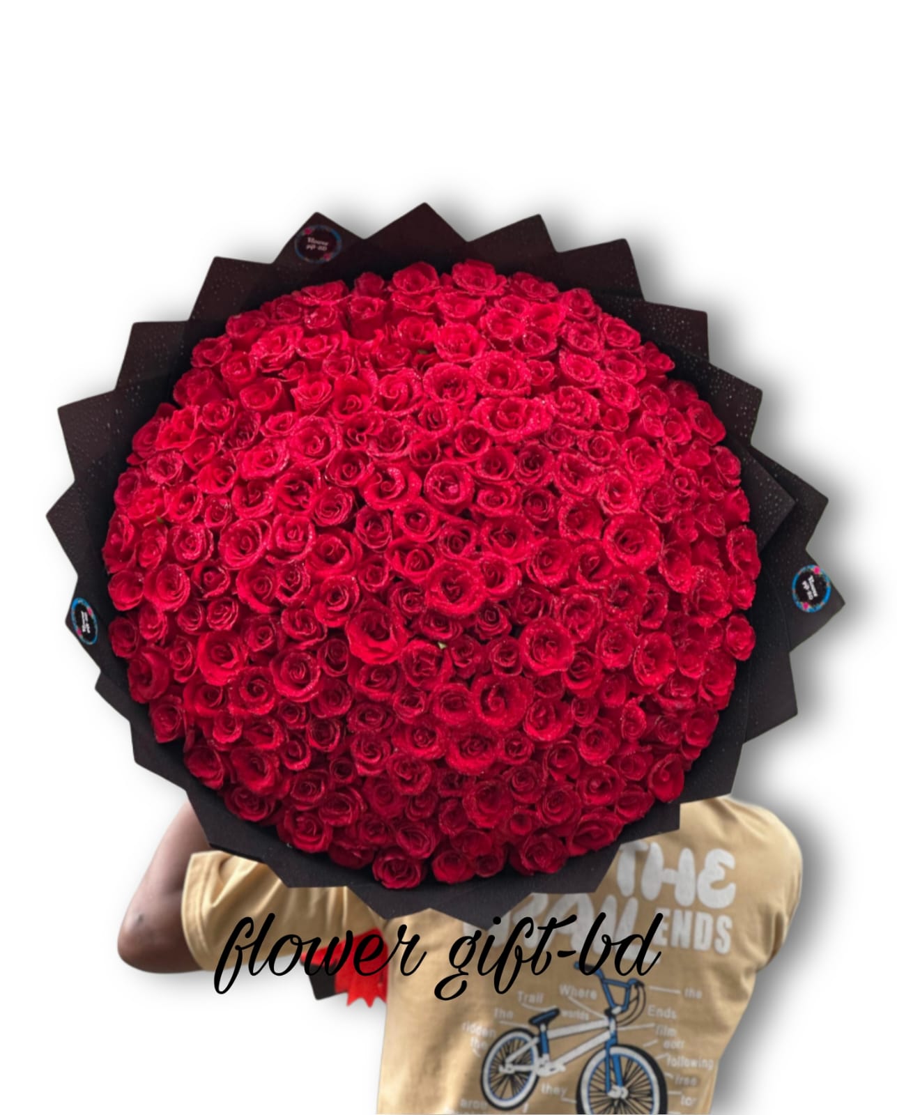 225906b6-59ea-46e2-ad28-c21ccc8f3c1e Premium freshness 200 pc red rose bouquet - Image 1