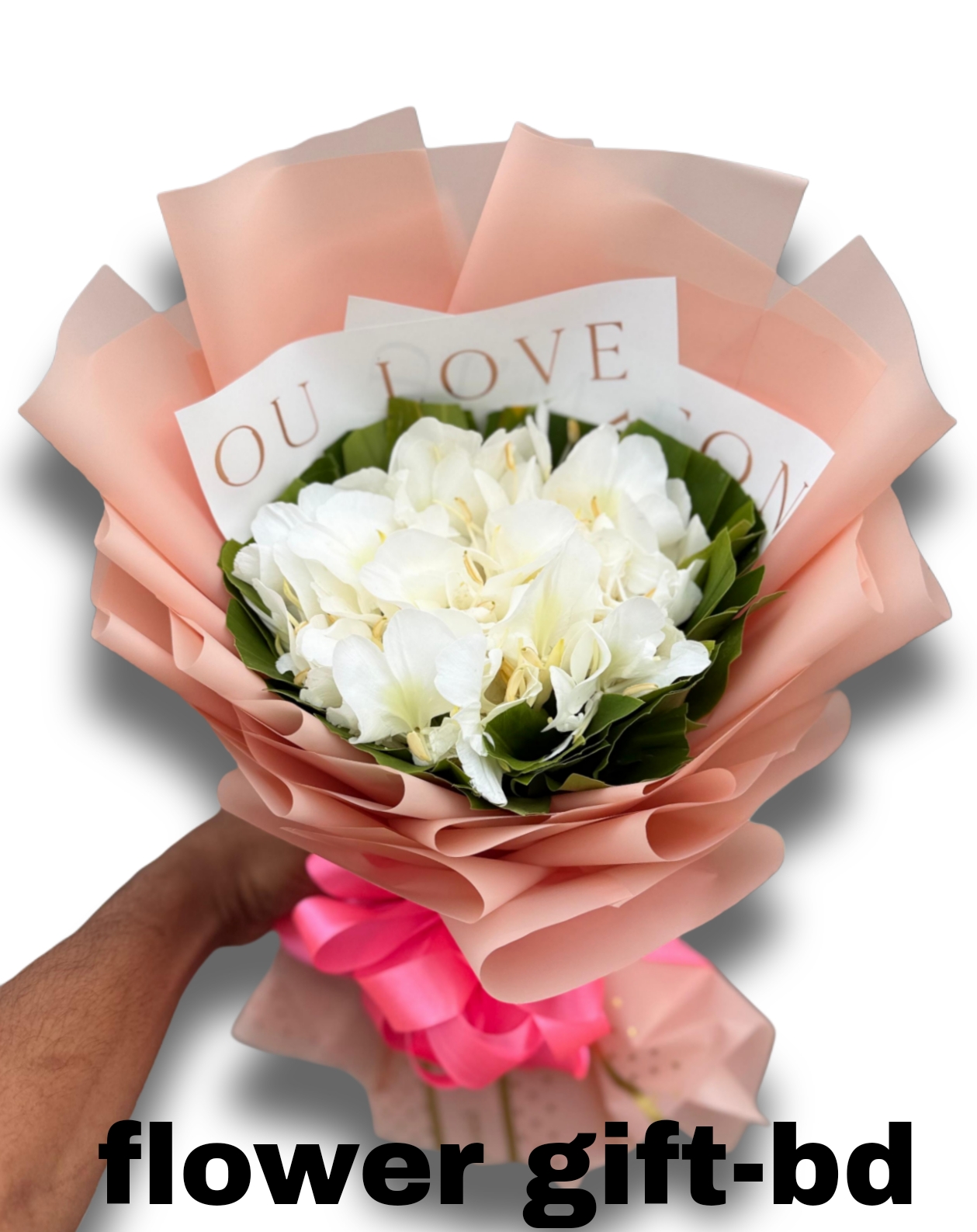 Fresh Dolonchapa flower bouquet arranged by Flower Gift BD