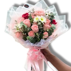 pink rose bouquets